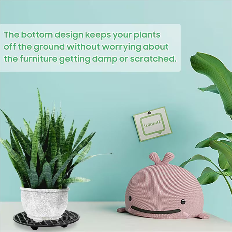 6X Plant Level Pot Elevator Heavy Duty Plant Stands 20/30cm Plant Pot Saucer