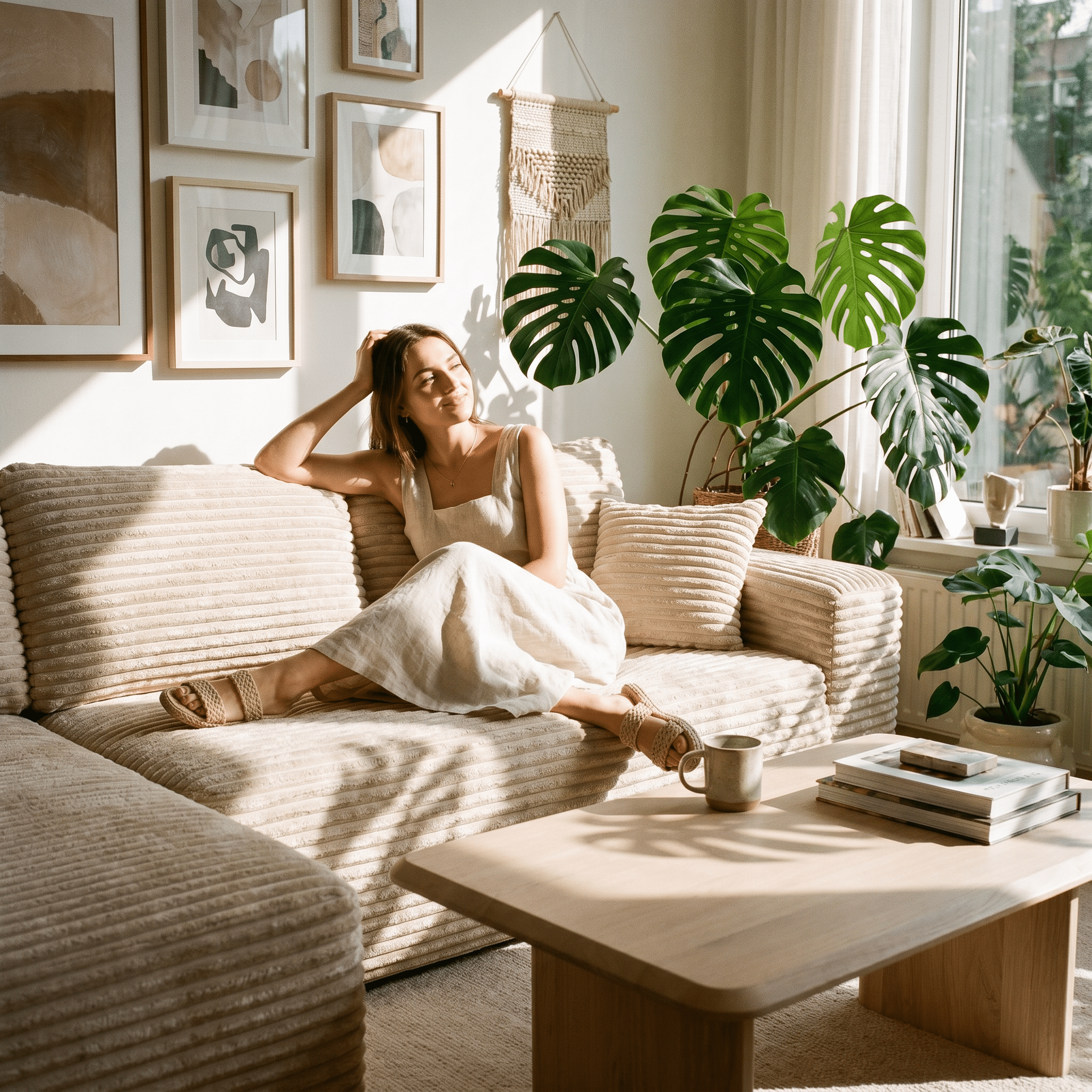 The Meridius - Sofa with Chaise Lounge