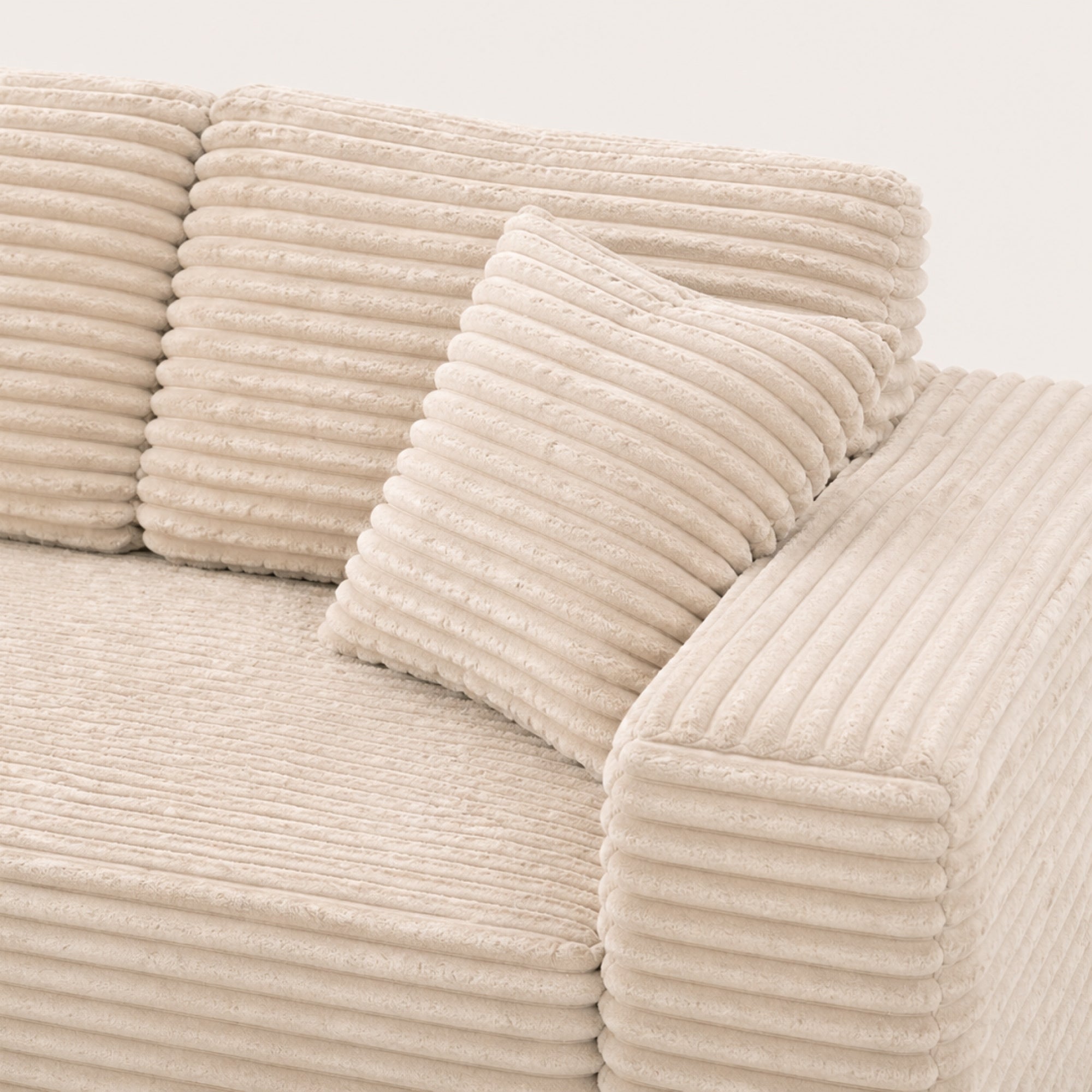 The Meridius - Sofa with Chaise Lounge