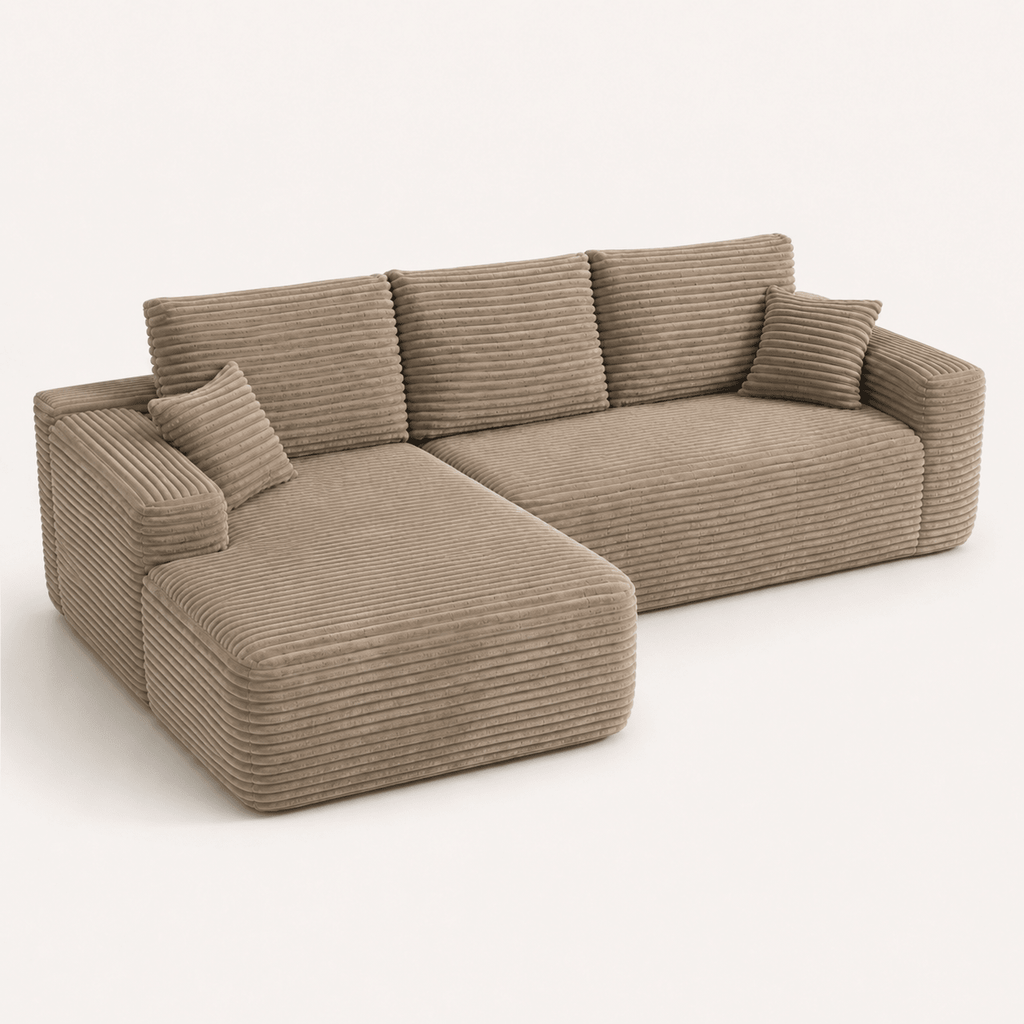The Meridius - Sofa with Chaise Lounge